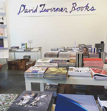 Bookshop David Zwirnner